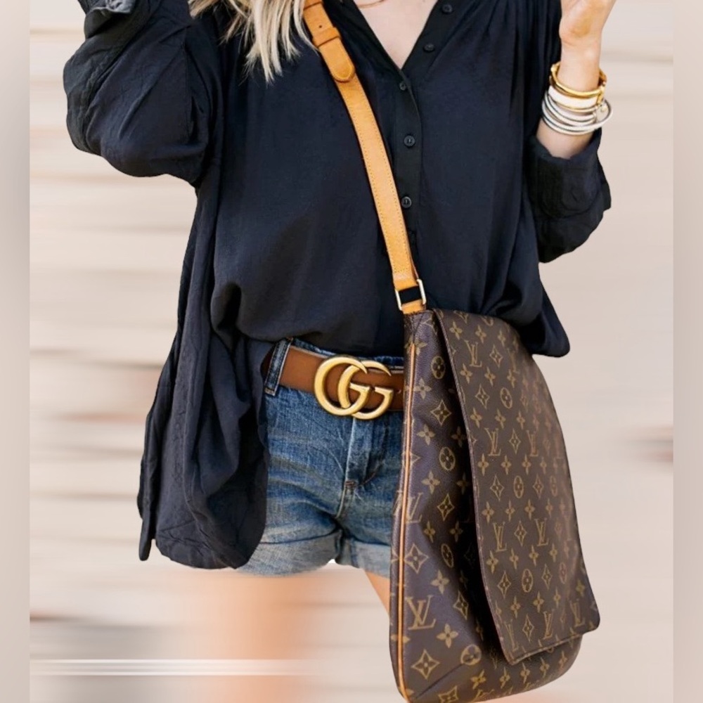 💎✨Authentic✨💎 Louis Vuitton Musette GM Monogram - Picture 7 of 16